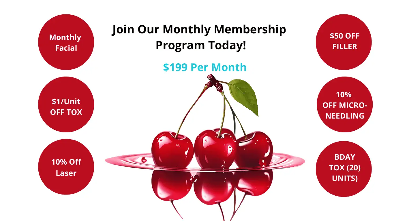 Our VIP Monthly Membership Program by Cherry Medical Aesthetics in Denver, CO